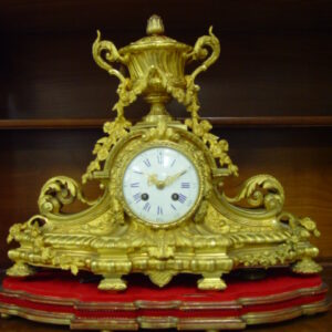 Franz. Cheminèe Uhr um 1850